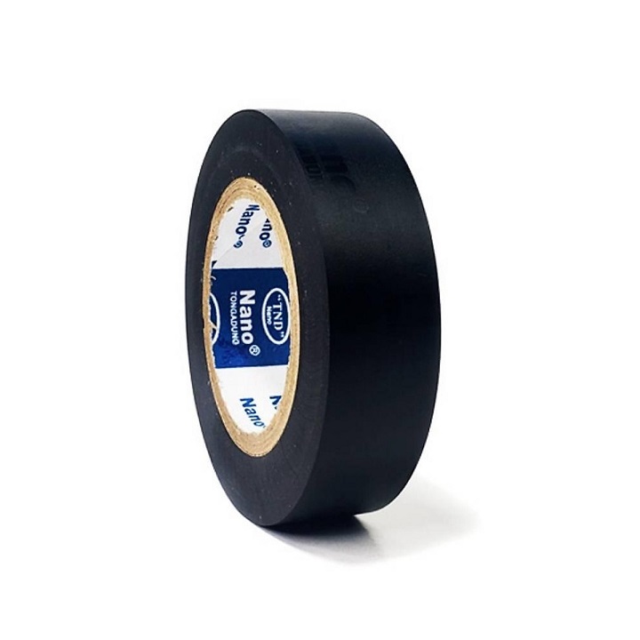 Băng keo điện nano màu đen 20 yard , 10 cuộn/ cây (Mã đặt hàng: 925)