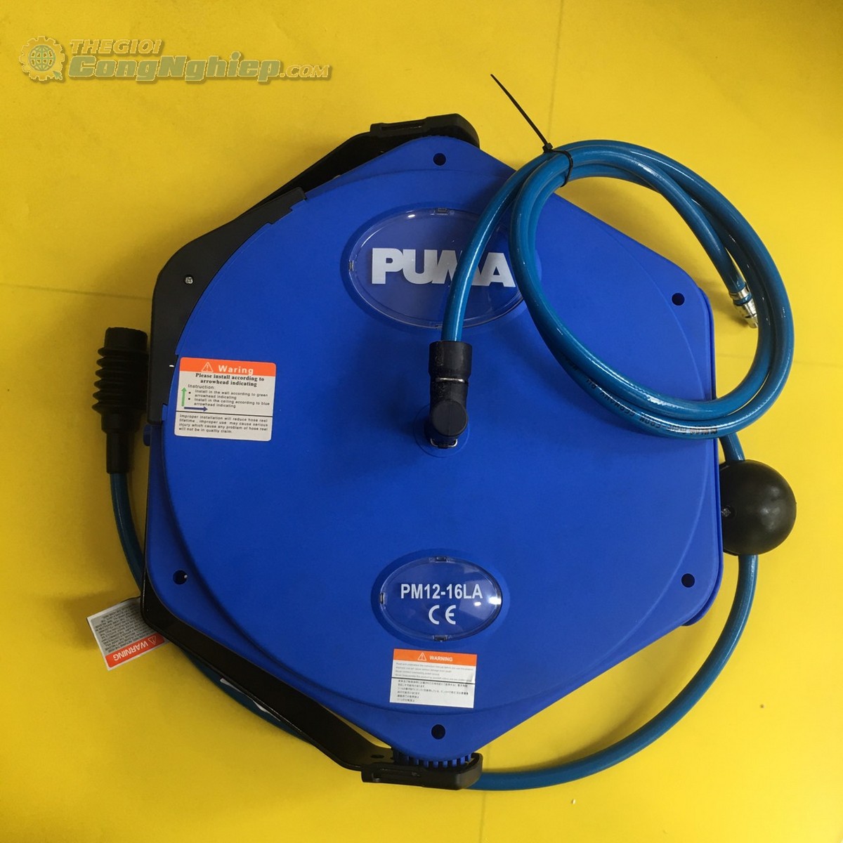Dây hơi tự rút vỏ nhựa PUMA PM12-16LA, kích thước 78x46.5x45.5 cm (Mã đặt hàng: 43875)
