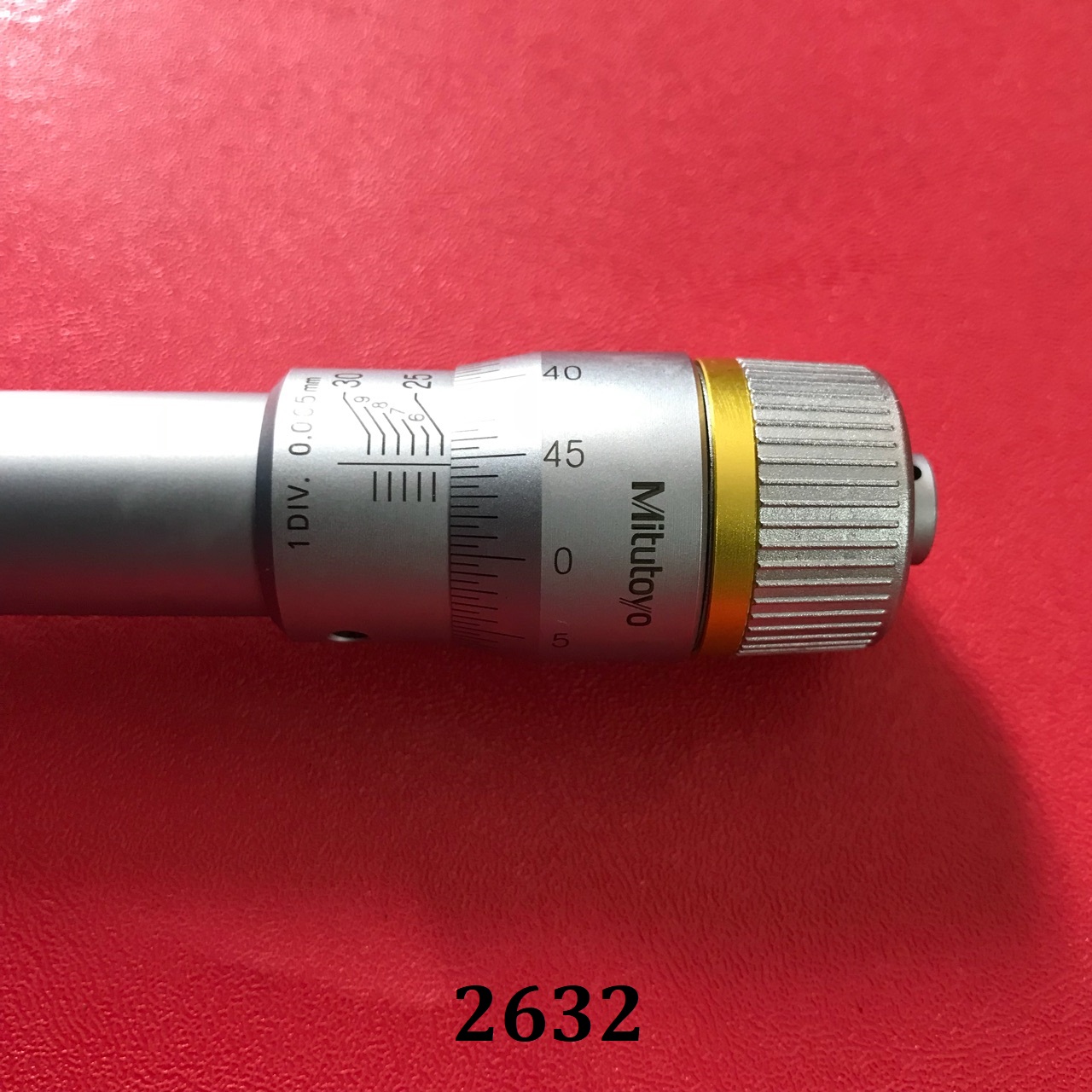 Panme đo trong cơ khí đo lỗ 3 chấu Mitutoyo 368-167, 25~30mm/0.005mm (Mã đặt hàng: 2632)